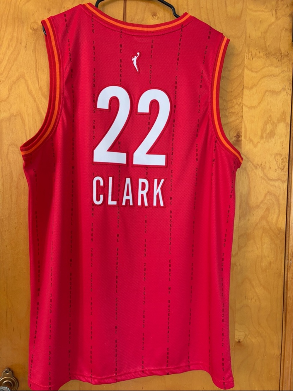 Nike Caitlyn Clark Red Indiana Fever #22 Basketball Jersey